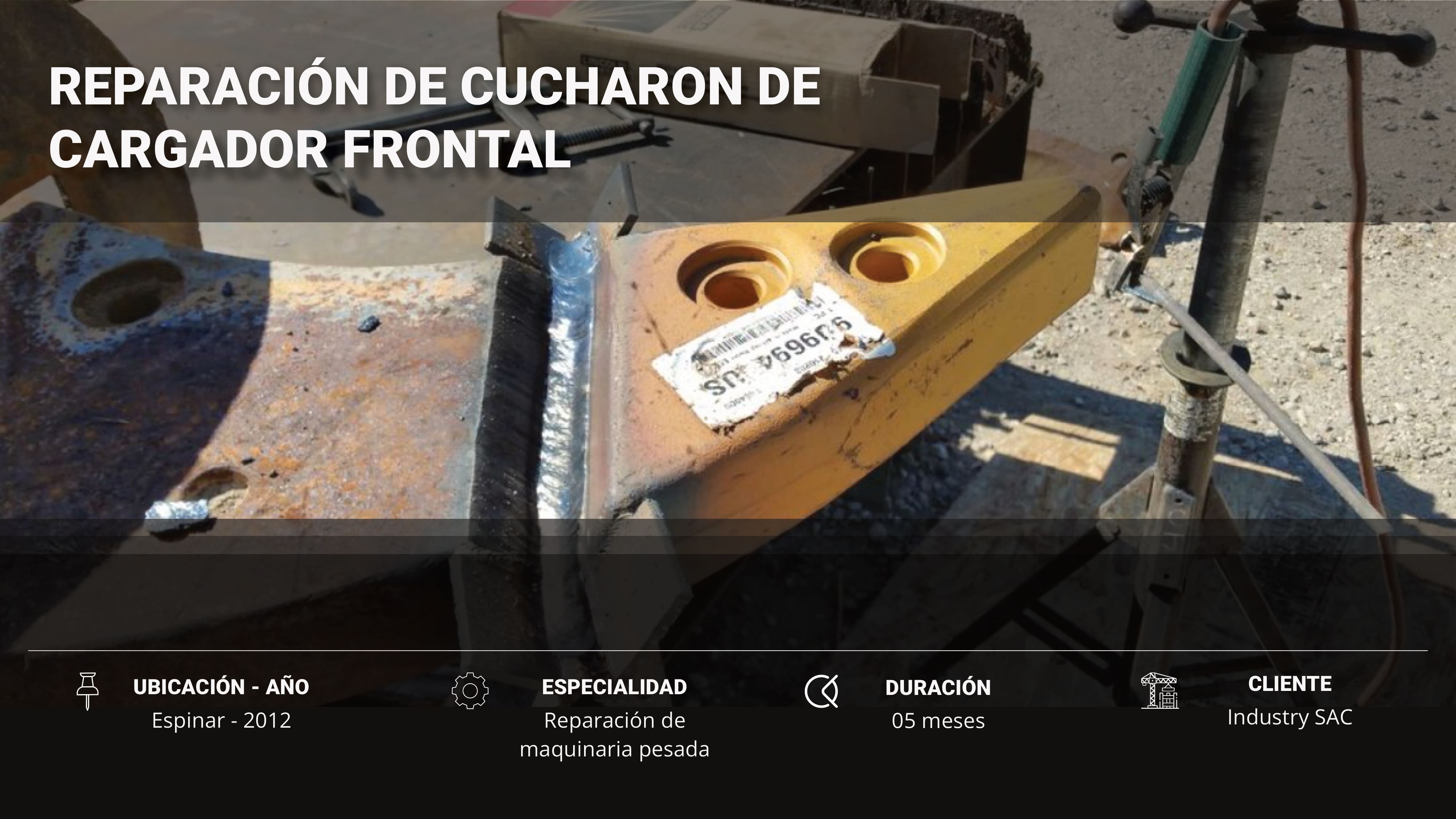 Reparación Cargador Frontal